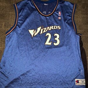Vintage Champion Jordan Wizards Jersey